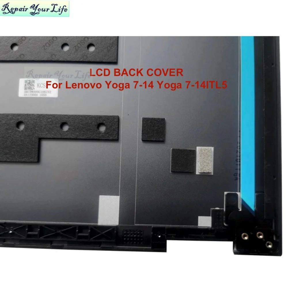 Quadro do Portátil Lcd Capa Traseira para Lenovo Yoga 714 Yoga 7-14itl5 Case Superior Tampa Traseira Uma Parte 5cb1a08845 Am1rw000g10 Original Novo - Imagem 6
