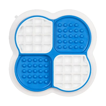 

Pet Bowl Food Suction Cup Kitten Prevent Obesity Anti Choking Non Slip Digestion Eating Anxiety Relief Cat Dog Slow Feeder Dish