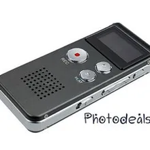 Портативный MP3 8 ГБ Цифровой диктофон перезаряжаемый Диктофон Телефон аудио плеер Высокое качество zz5