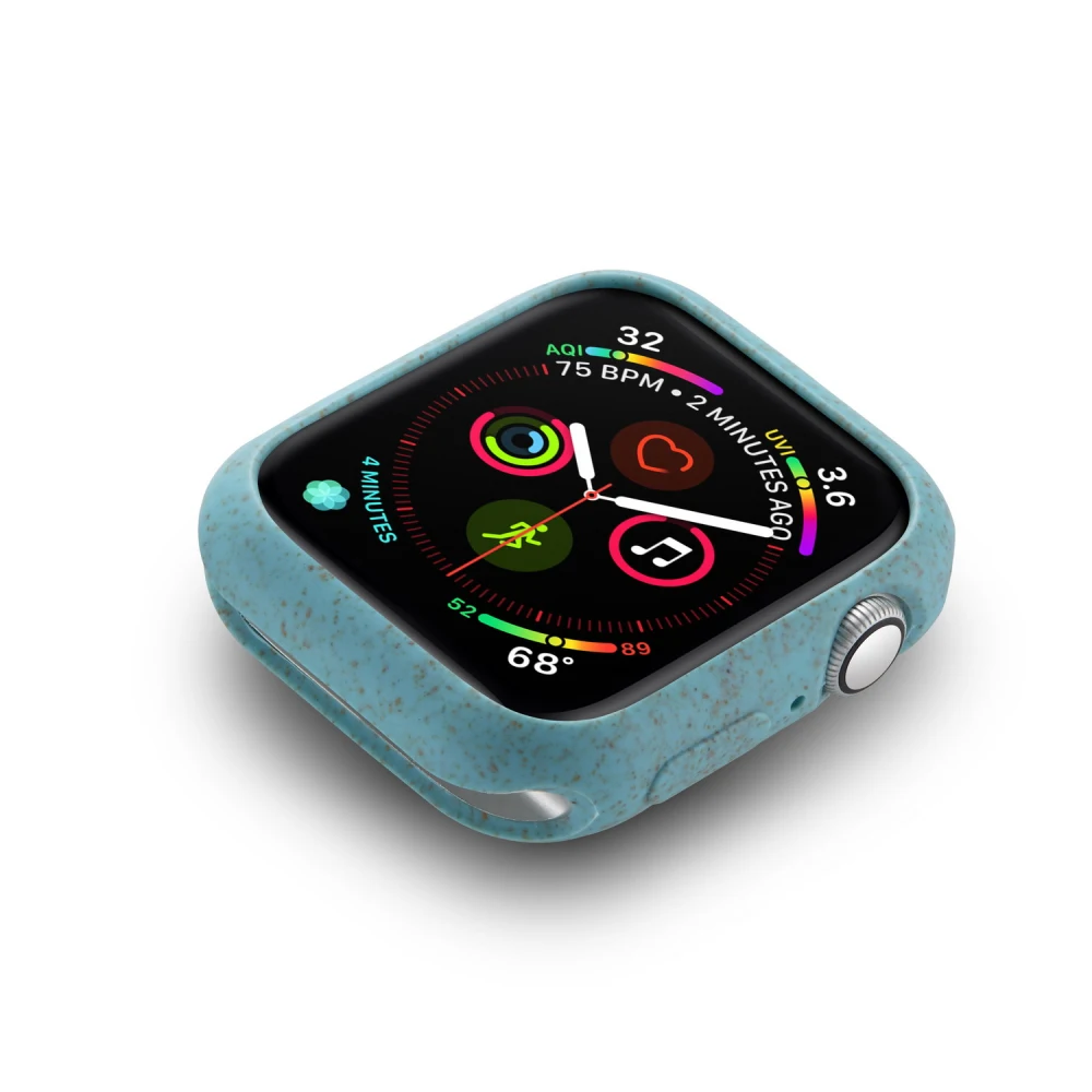 Чехол из ТПУ для Apple Watch Series 5 4 3 2 1 защитный чехол для iWatch 38 мм 42 мм 40 мм 44 мм Ультратонкий Мягкий бампер
