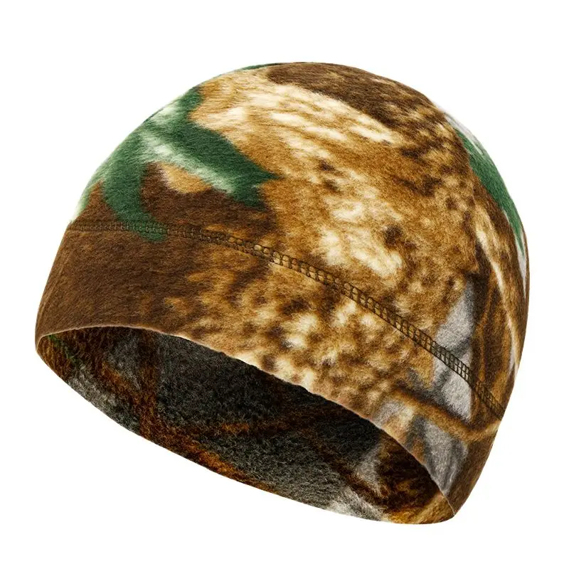 Winter Warm Velvet Unisex Fleece Hat Thick Hooded Cap Windproof Cycling Sports Running Mountaineering Cap