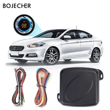 Un Pulsante di Arresto di Avvio 12V auto Allarme auto di Spinta Del Motore Non RFID Serratura Keyless Entry System Chiusura Centralizzata A Distanza sistema Anti-furto