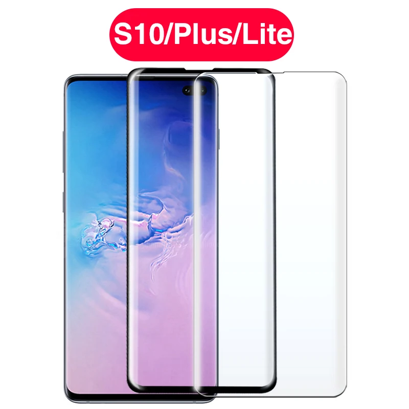 

3D Curved Full Glue Tempered Glass For Samsung Galaxy S9 S10 Plus Screen Protector Cover Film For Samsung Galaxy S9plus S10plus