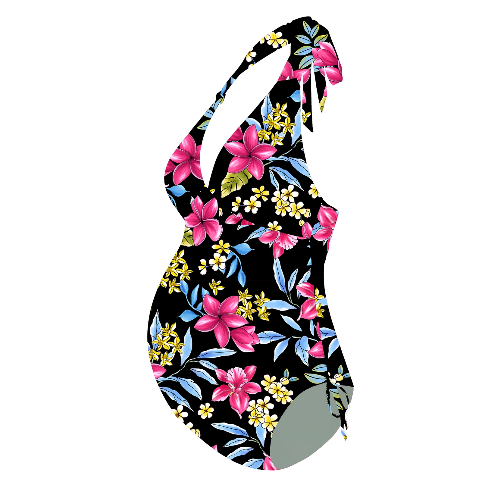 Maternity Swimwear For Pregnant Women One Piece Halter V Neck Swimsuit Floral Bikinis Tankinis Swimsuit Beachwear Bathing Suit
