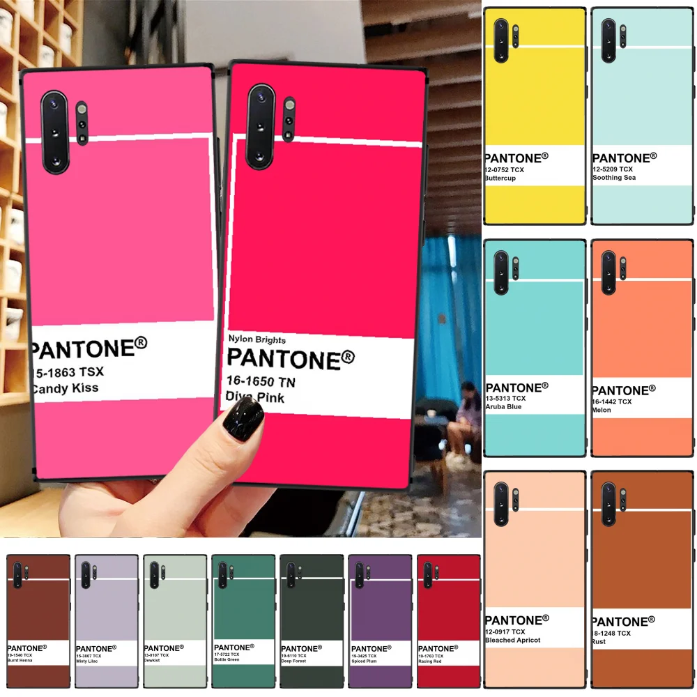 Reayou Pantone Candy Color Newly Arrived Black Cell Phone Case For Samsung A50 S10 Plus S10e Note9 Note8 7 10 Pro Aliexpress Cellphones Telecommunications Reayou Pantone Candy Color Newly Arrived Black Cell Phone Case For Samsung A50 S10 Plus S10e Note9 Note8 7 10 Pro Aliexpress Cellphones Telecommunications