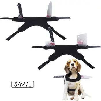

Pet Halloween Costumes Carrying Knife Clothes Dog Puppy Festival Costume Funny Cat Cosplay Party Apparel