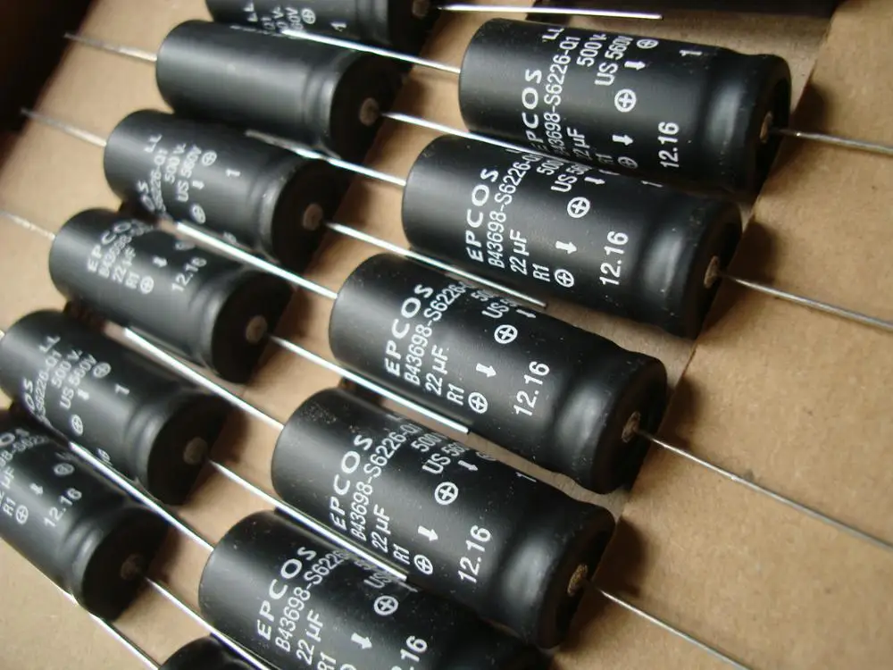 

Original new 100% B43698-S6226-Q1 450V 500V 22UF axial high voltage filter decoupling capacitor (Inductor)