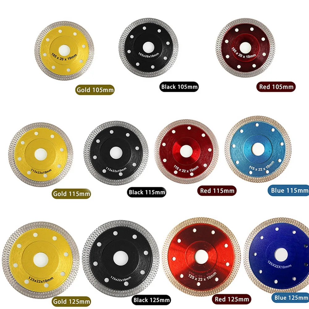 

Diamond Tile Blade Porcelain Saw Blade 1Pcs Angle Grinder Blade Marble Chip Microcrystalline Vitrified Ceramic Tile Cutting Disc