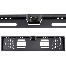 4 LED Light kamera cofania europejska ramka do tablicy rejestracyjnej tylna kamera samochodowa wodoodporna kamera cofania Night Vision nowość