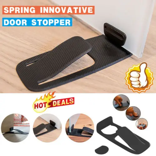 

Spring Innovative Door Stopper properly holds your door open Door Wedge Holder Dropshipping