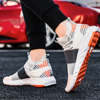 

Men Casual Vulcanize Shoes Lightweight Sports Running Shoes Fashion Autumn Comfortable Breathable Men's Shoes Zapatos Hombre2020