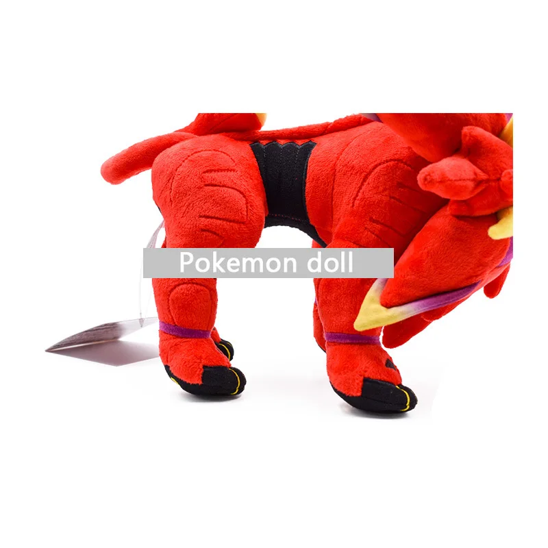 Takara Tomy Pokemon плюшевые 25 см милый красный сольгалео мультфильм мягкая кукла игрушка Горячая японского аниме Peluche подарок для детей