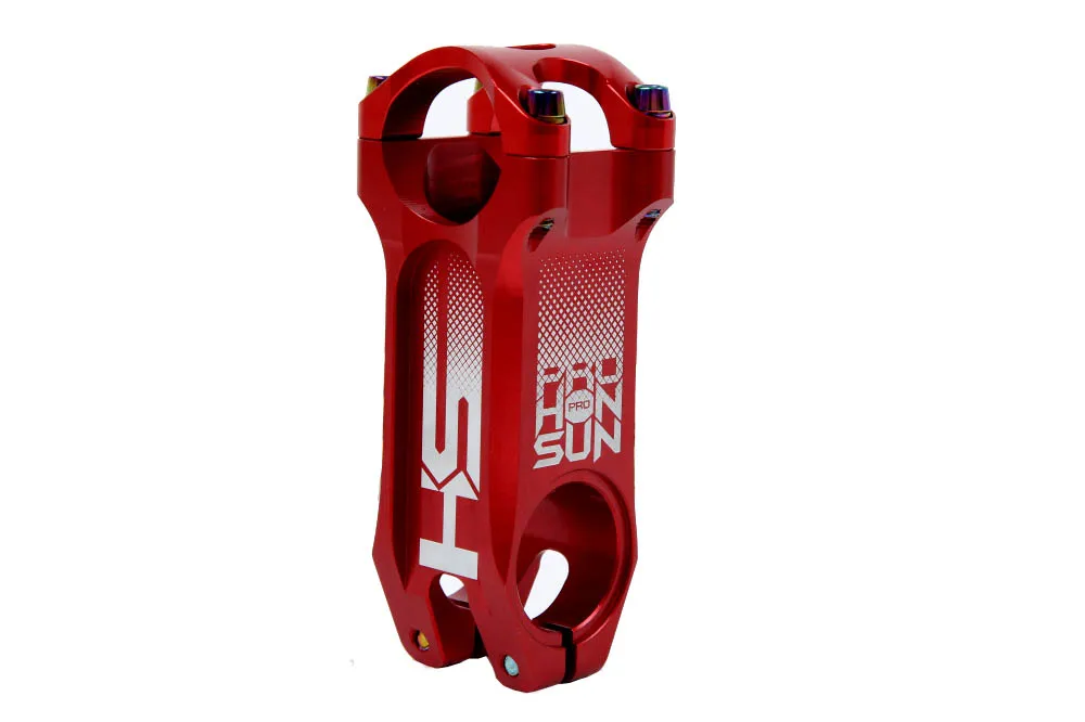 HONSUN MTB подъемный CNC из алюминиевого сплава для велосипеда 0 градусов стволовых 28,6/31,8/80 мм Красочные DIY шоссейный велосипед MTB модификации аксессуары