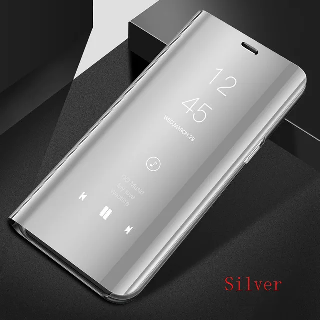 Чехол-книжка Smart mi rror для Xiao mi Red mi K20 Note 7 5 6 Note 8 Pro 8A 7A Go чехол s для Xiaomi mi 9t 8 9 Pro CC9 A2 A3 Lite