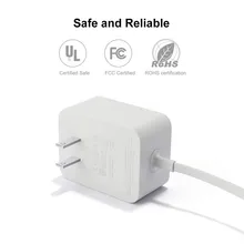 16,5 V 2A домашнее зарядное устройство настенный блок питания адаптер подходит для Google Smart спикер голосовое активированное устройство Модель W16-033N1A