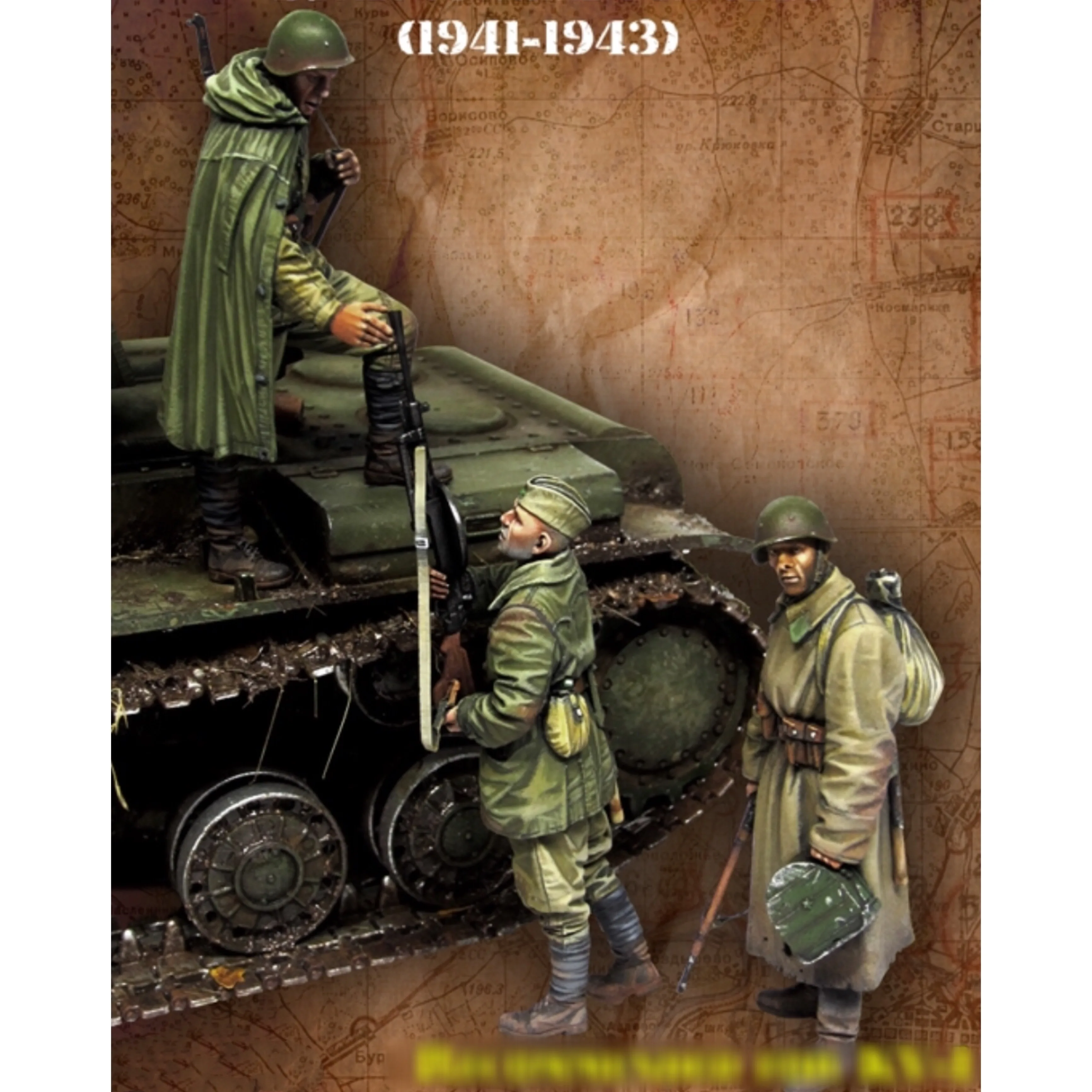1/35 Resin Model Figure GK,Unassembled and unpainted kit
