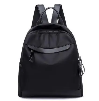 Mochilas mujer новая ткань Оксфорд водонепроницаемый студент сумка Повседневная Рюкзак женские уличные сумка mochila feminina CL05 - Цвет: black
