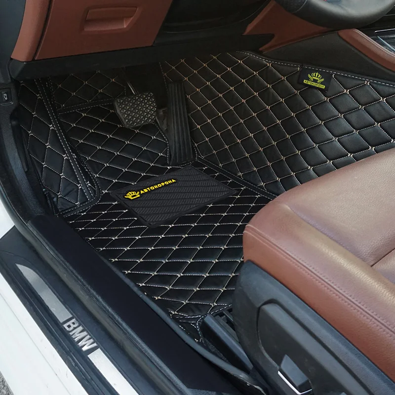 Пользовательские автомобильные коврики для Jeep Grand Cherokee аксессуары интерьера 3D кожаный коврик