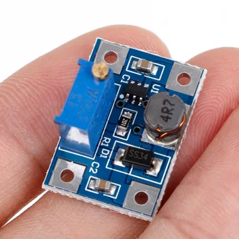 

DC-DC 2-24V to 2-28V 2A SX1308 Adjustable Power Module Step Up Boost Converter 50PB