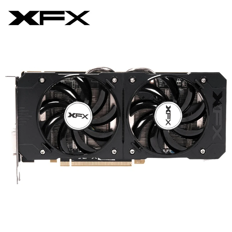 Original XFX R9 370 4GB Video Card AMD Radeon R9370 4GB Graphics Screen Cards GPU Desktop PC PCI-E