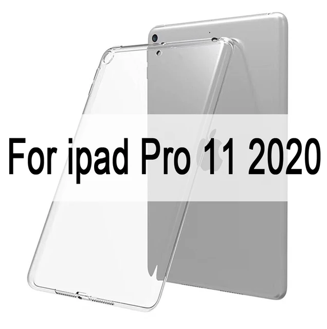 Case For iPad 10.2 2019 MiNi 2 3 4 5 TPU Transparent Silicone Shockproof Cover For New iPad 2017 2018 Pro 10.5 Air 1 2 Back Case For Pro 11 2020