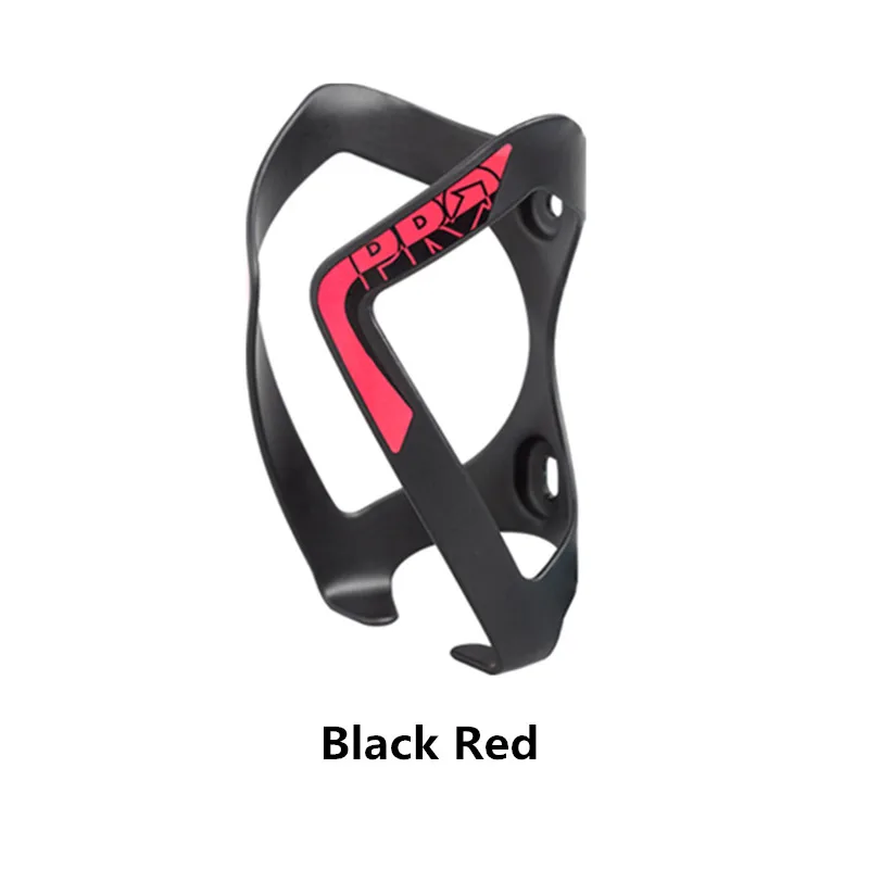 Black Red SHIMANO PRO road bike mountain bike riding universal kettle 600ml/800ml/ bottle cage aluminum alloy lightweight riding kettle - Цвет: Black Red