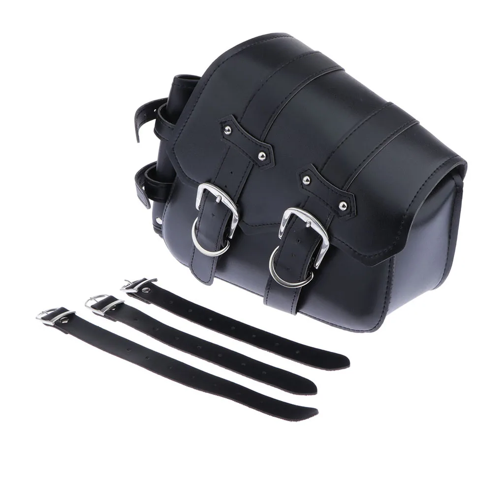1 шт. мотоциклетные ПУ кожаные седельные сумки Сумка для хранения инструментов