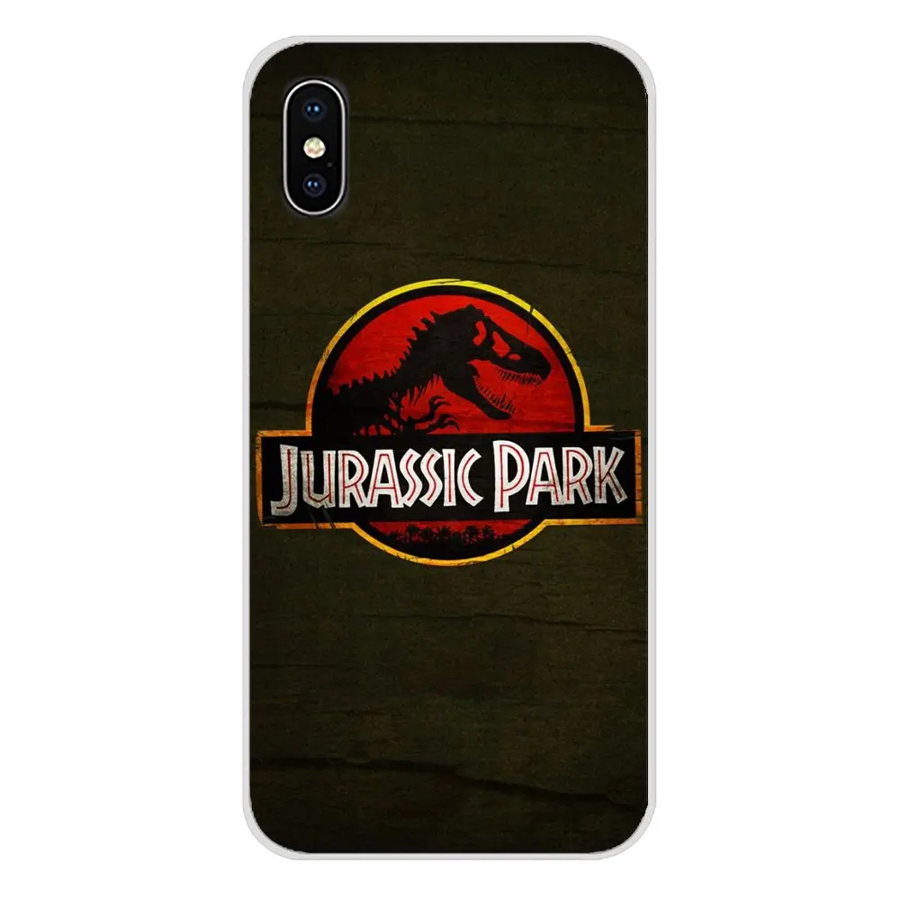 Jurassic Park Dinosaur World For Xiaomi Mi4 Mi5 Mi5S Mi6 Mi A1 A2 5X 6X 8 9 Lite SE Pro Mi Max Mix 2 3 2S Accessories Skin Cover xiaomi leather case glass Cases For Xiaomi