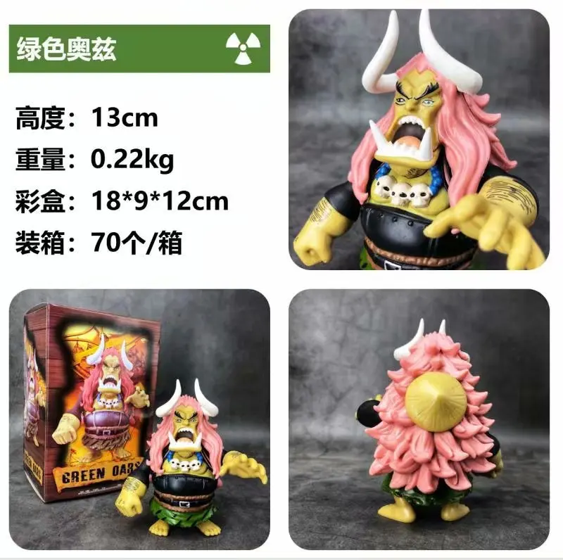 Yaya Аниме one piece/навигация зеленый Oz Giants Oz Симпатичные коробки модель гаража комплект