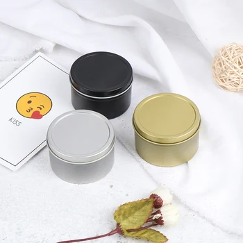 

Small Tin Mini Metal Box Storage Empty Pot Plain Refillable Bottle