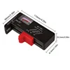 BT-168 AA/AAA/C/D/9V/1.5V Batteries Universal Button Cell Battery Colour Coded Meter Indicate Volt Tester Checker BT168 Power AA 4