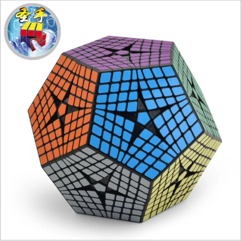 Shengshou 8x8 Megaminxed Куб 8x8x8 куб додекаэдра shengshou Megaminxed 8x8, Магический кубик, 12-сторонние Cubo Magico, Обучающие игрушки-пазлы