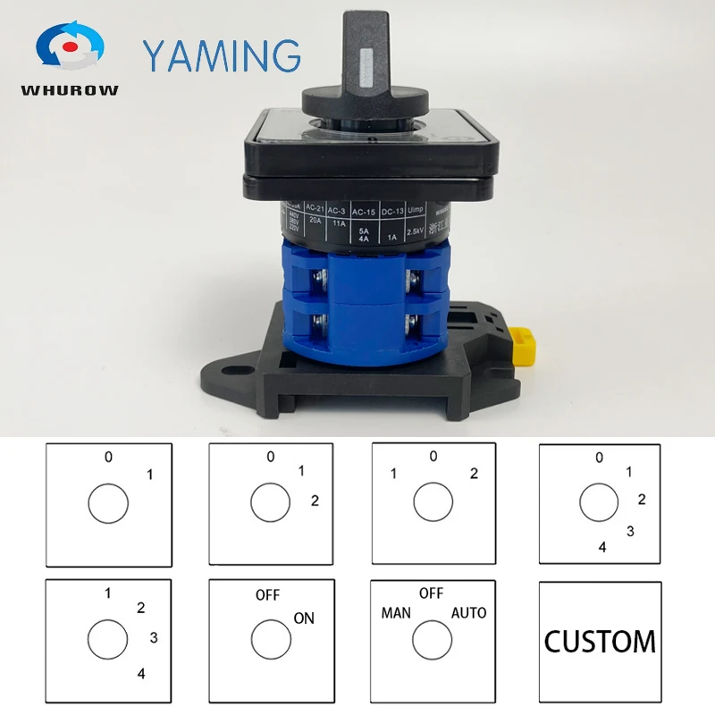 Универсальный переключатель преобразования на DIN рейку 20 а|Выключатели| |