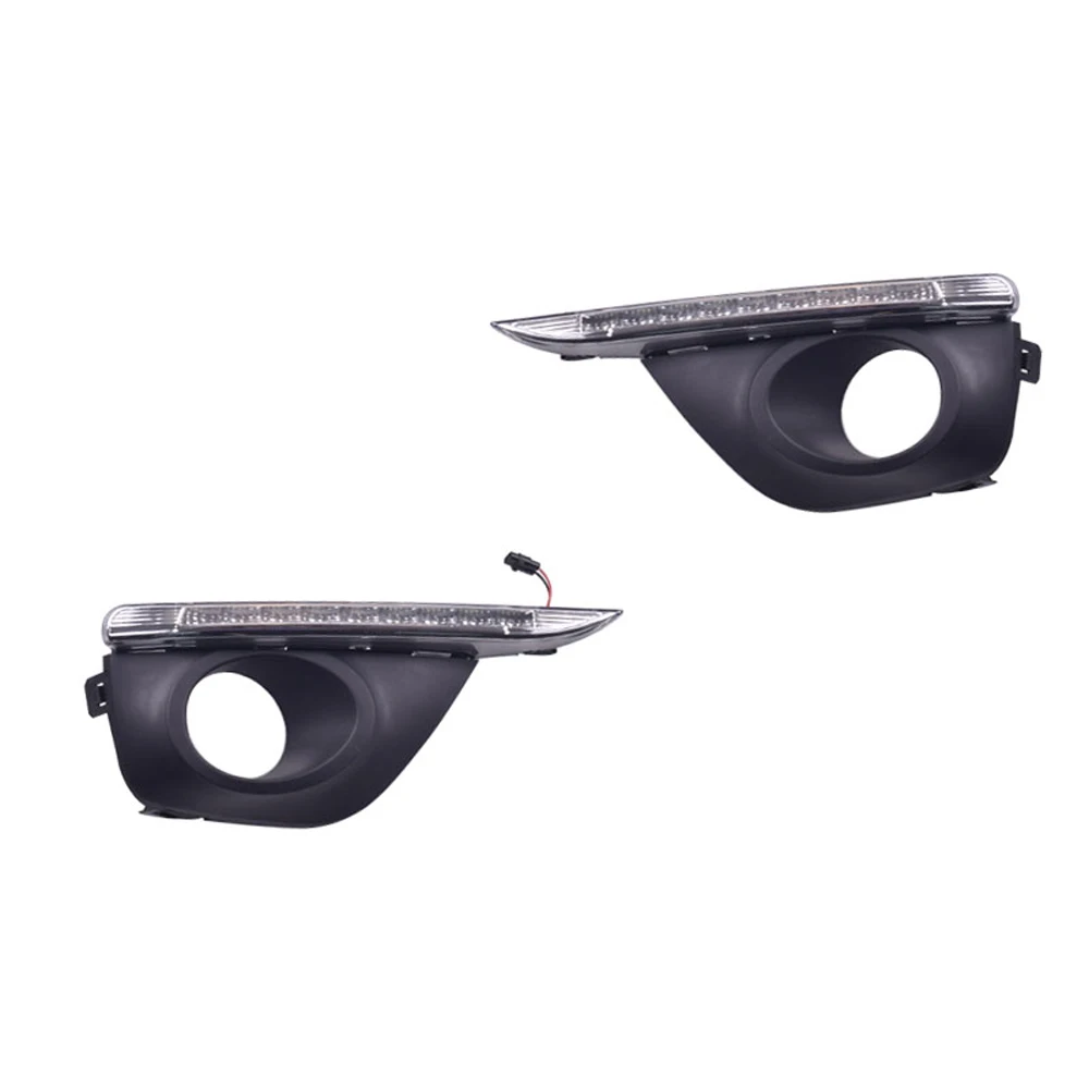 Водонепроницаемый DRL для Renault Koleos 2011 2012 2013 Дневной светильник 12V светодиодный DRL Дневной светильник сигнальный светильник s противотуманная фара