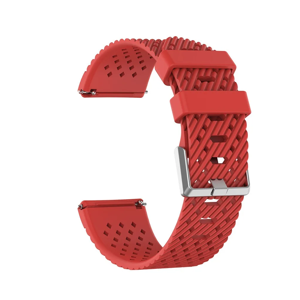 Силиконовый ремешок на запястье с вентиляционным отверстием для Fitbit Versa 2 умных