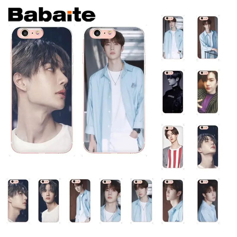

Babaite The Untamed Wang Yibo Phone Case for iPhone 8 7 6 6S Plus X XS MAX 5 5S SE XR 10 Cover Coque Shell Fundas Capa