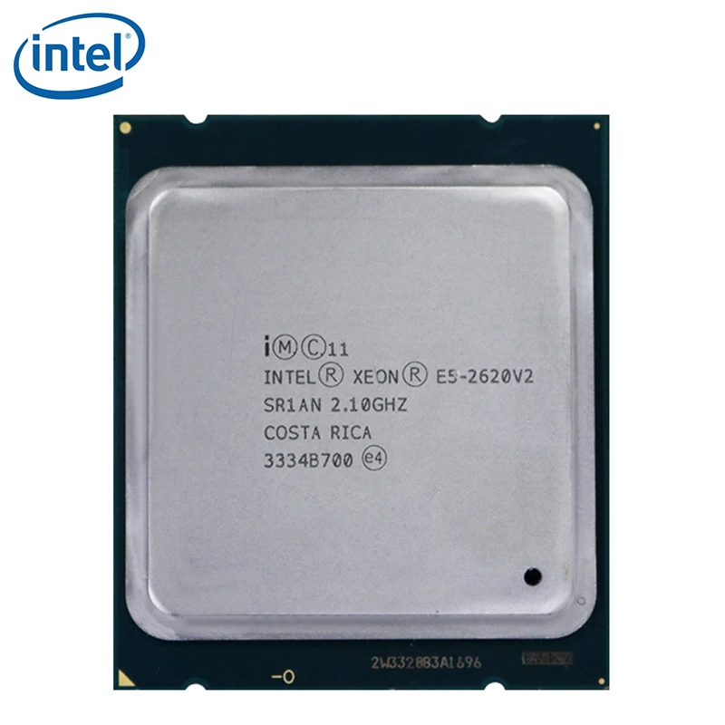 Процессор Intel Xeon E5-2620 v2 ПК компьютер E5 2620 V2 Процессор 2,1 ГГц LGA 2011 SR1AN 6-ядерный процессора сервера 80 Вт E5-2620-V2 Процессор