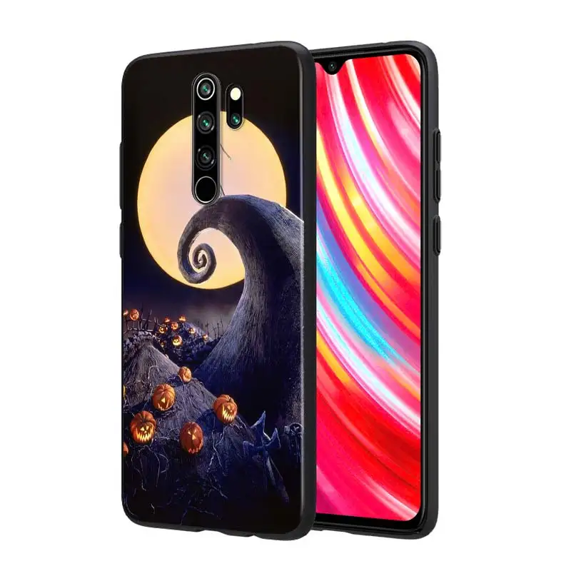 Силиконовый чехол для Xiaomi Redmi Note 10 9 9S Max 8T 8 7 6 5 Pro 5A 4X 4 черный телефона|Бамперы| |