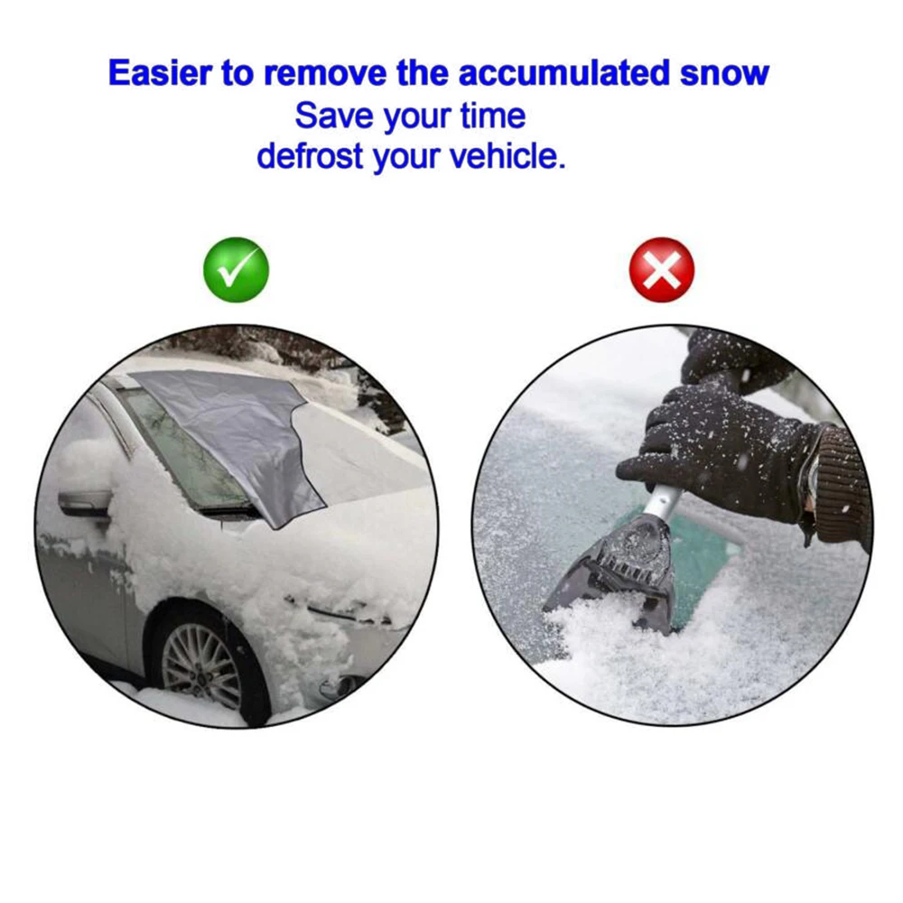 

Car Front Windshield Frost Anti Snow Sun Dust Cover Protector Shade Shield AU