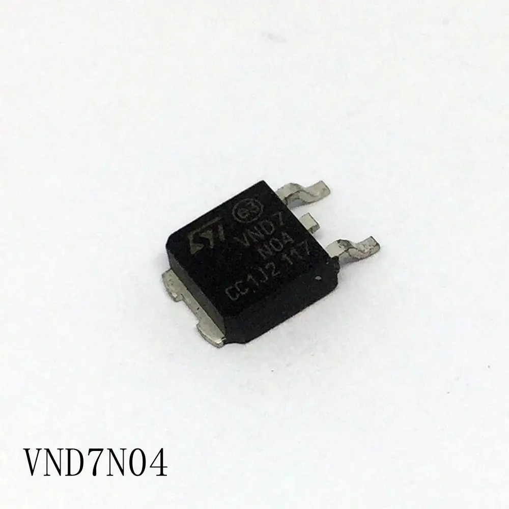 Силовой полевой транзистор VND7N04 TO-252 7A/40V 10 шт./лот в