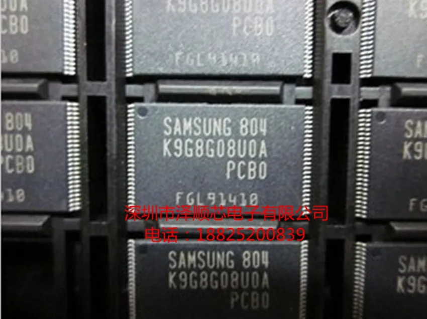 5 шт./лот K9G8G08U0A-PCB0 K9G8G08UOA-PIBO(I& C сообщение