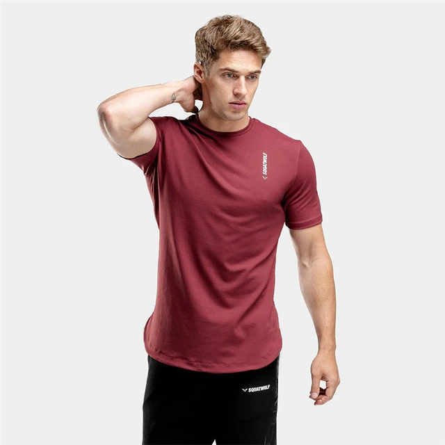 Short Sleeve Cotton Men's Gym & Fitness T Shirt Men's Fitness Apparel