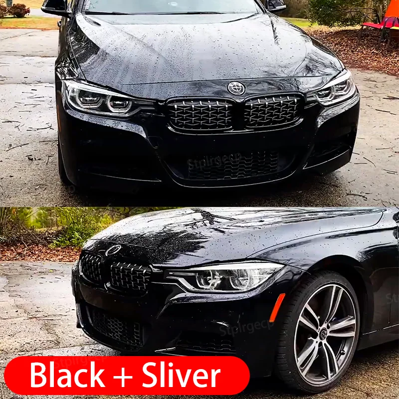 M3 Style Air Intake Grille For Bmw F30 F31 3 Series 318i 320i 330i 320d  330i Gloss Black Front Kidney Grille Bodykits Tuning - AliExpress