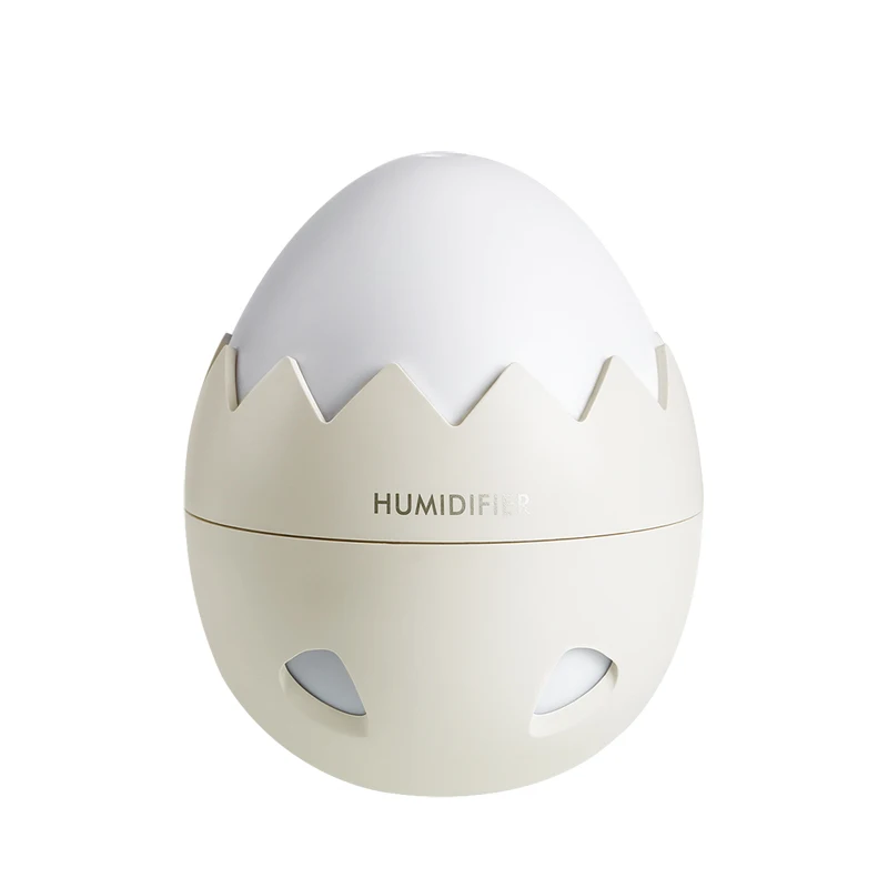 3 в 1 креативный диффузор эфирного масла Eggshell увлажнитель с светодиодный usb-вентилятор аэрозольный генератор для ароматерапии автомобильный освежитель воздуха - Название цвета: Yellow