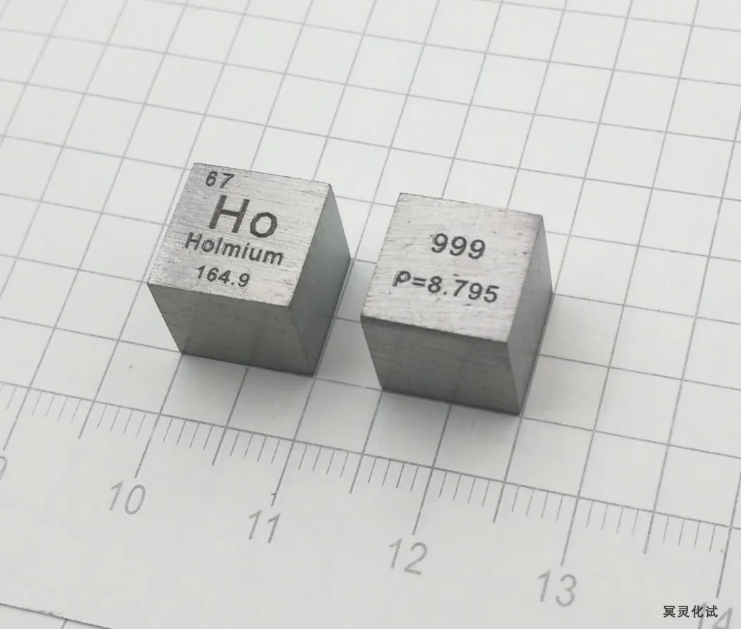 Holmium Металл Редкоземельный металл периодический стол Куб 10 мм Хо = 99 9 |
