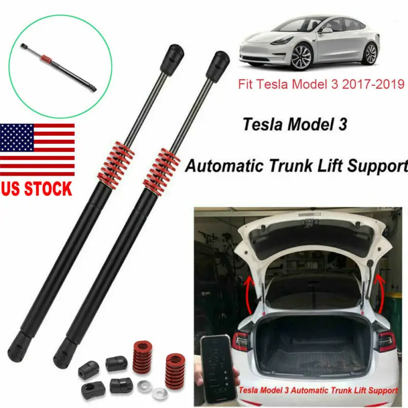 Пара автоматического подъема багажа поддержка сзади для Tesla модель 3