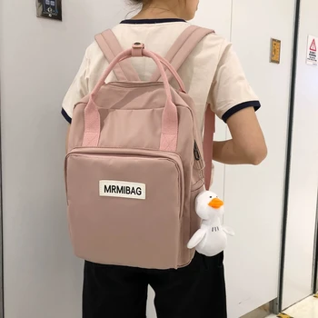 

Fashion Waterproof Nylon Backpack Women Shoulder Bag Travel Bagpack Female Back bag Student School Backpack For Teenage Backpack