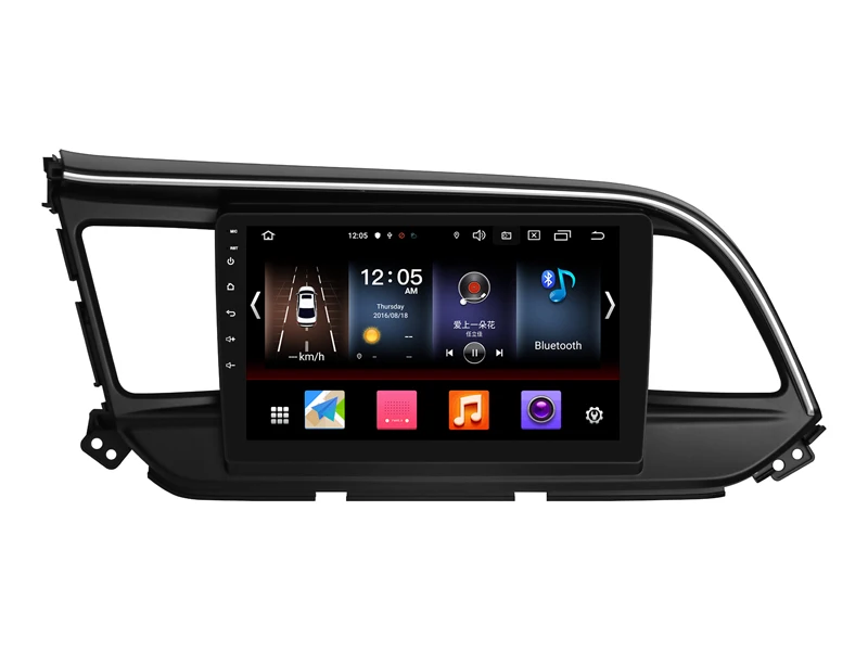 Прямая с фабрики OTOJETA Android 9,0 Автомобильный мультимедийный радио для hyundai Elantra магнитофон gps навигация по Bluetooth