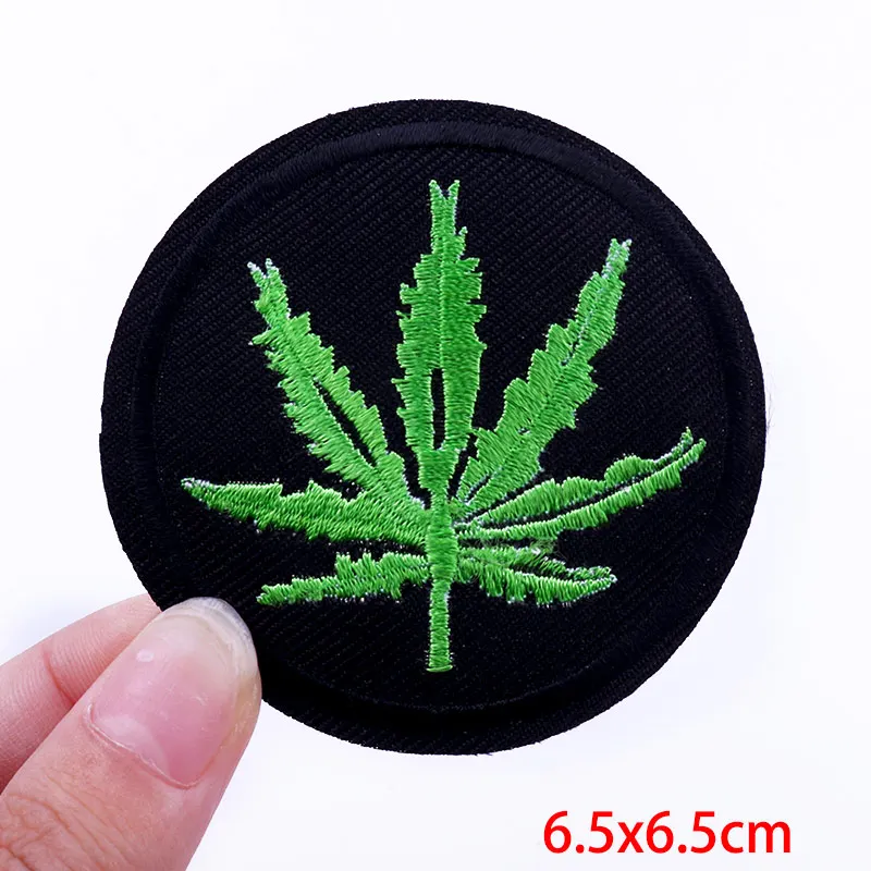 Van Gogh Waves Embroidery Patch Outdoor Travel Patches On Clothes Stripe DIY Mountains Patches For Clothing Stickers Badges 