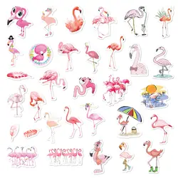 Милый единорог; Фламинго мультипликационные наклейки животных Водонепроницаемый Diy стикер для багажа велосипеда ноутбука автомобиля